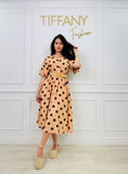 Rochie Calby Pudra