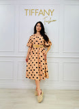 Rochie Calby Pudra