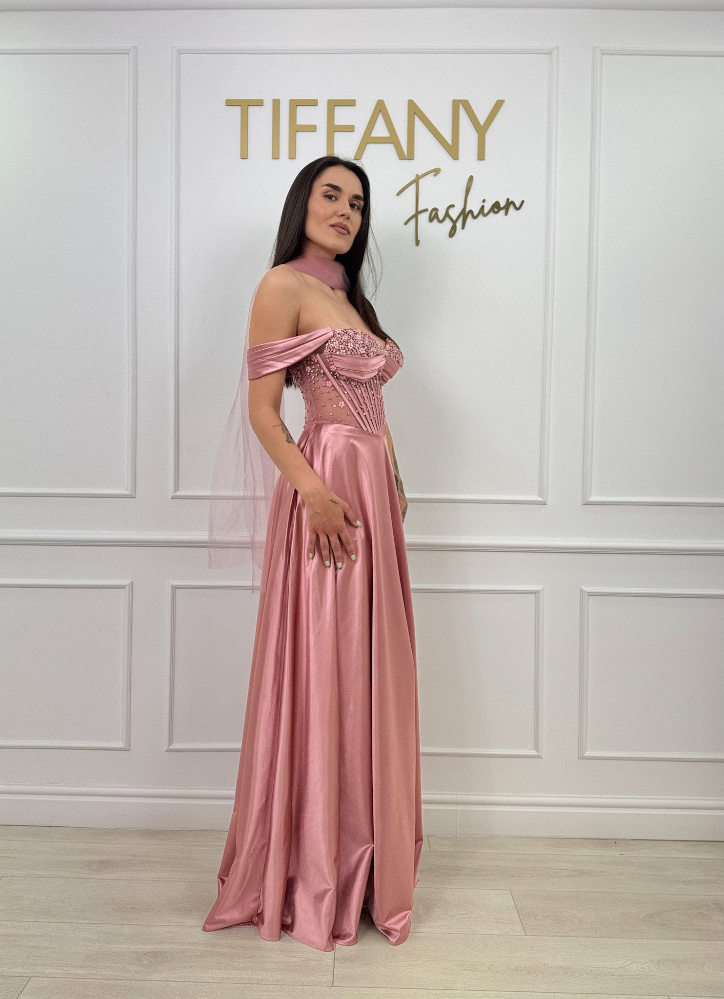 Rochie Franco Roze