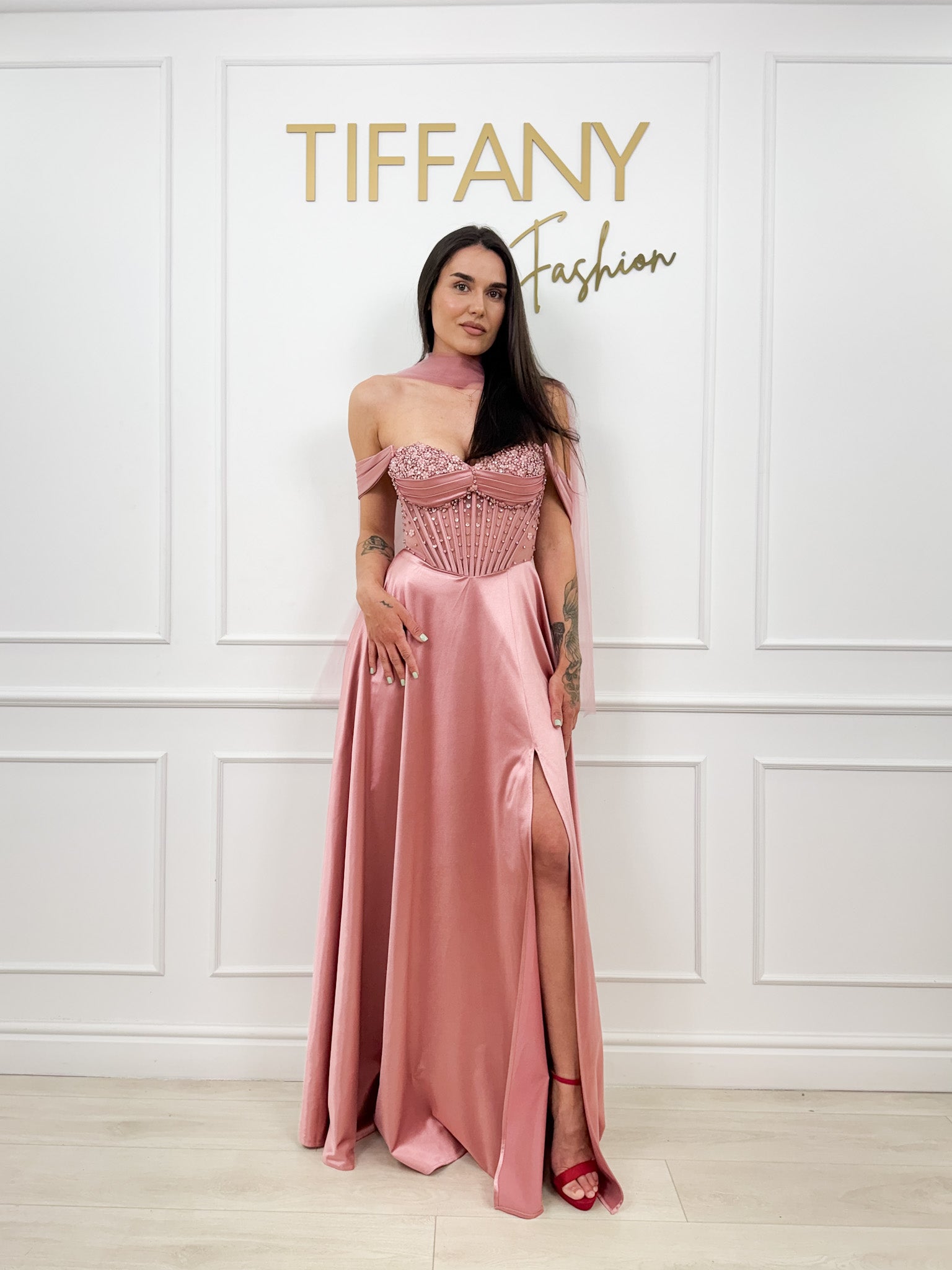 Rochie Franco Roze