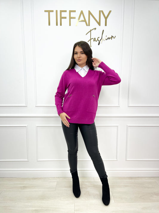 Bluza Elin Fuchsia