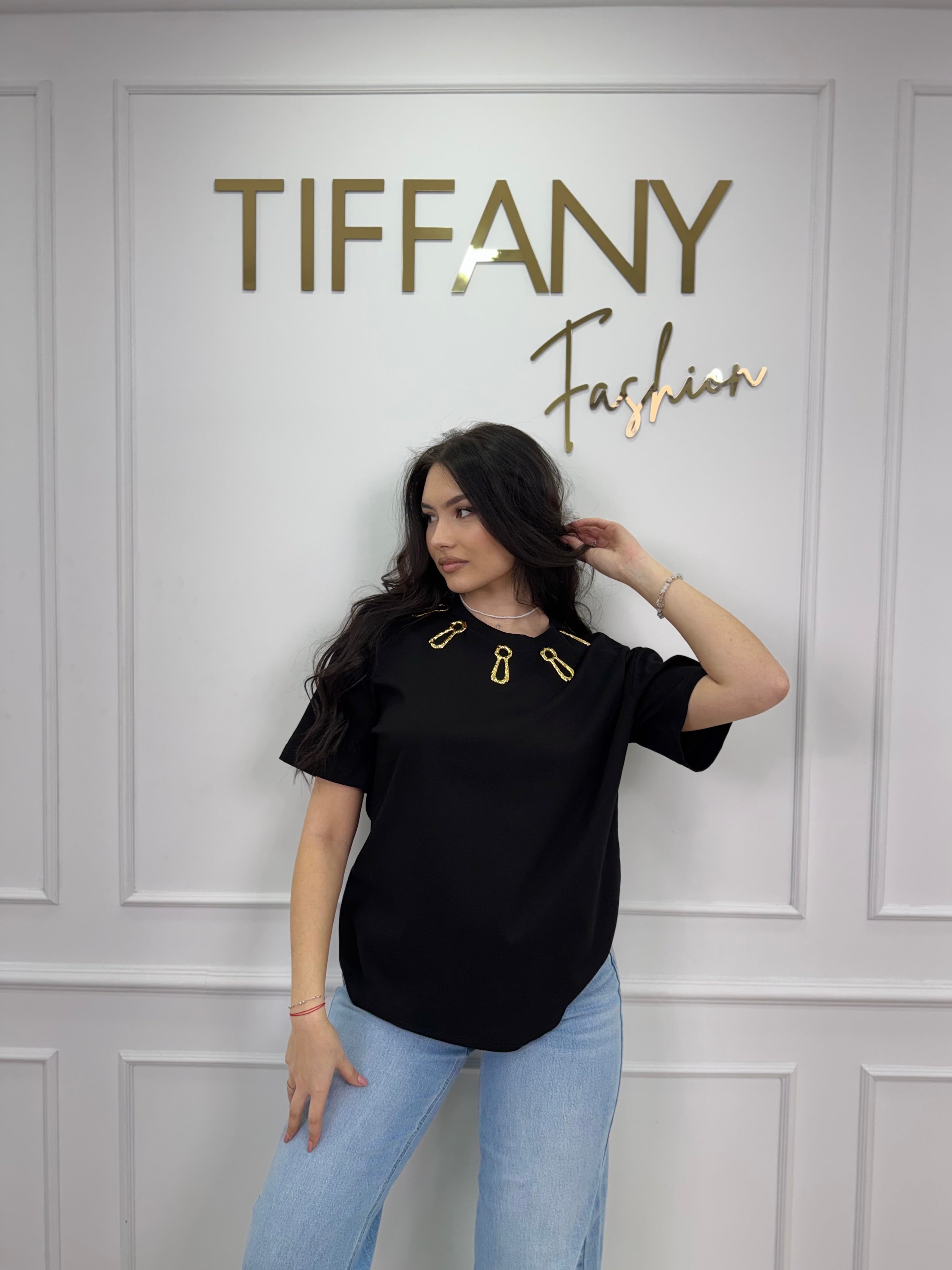 Tricou Andrew Black
