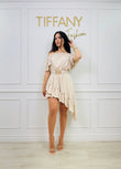 Rochie Leoni Crem