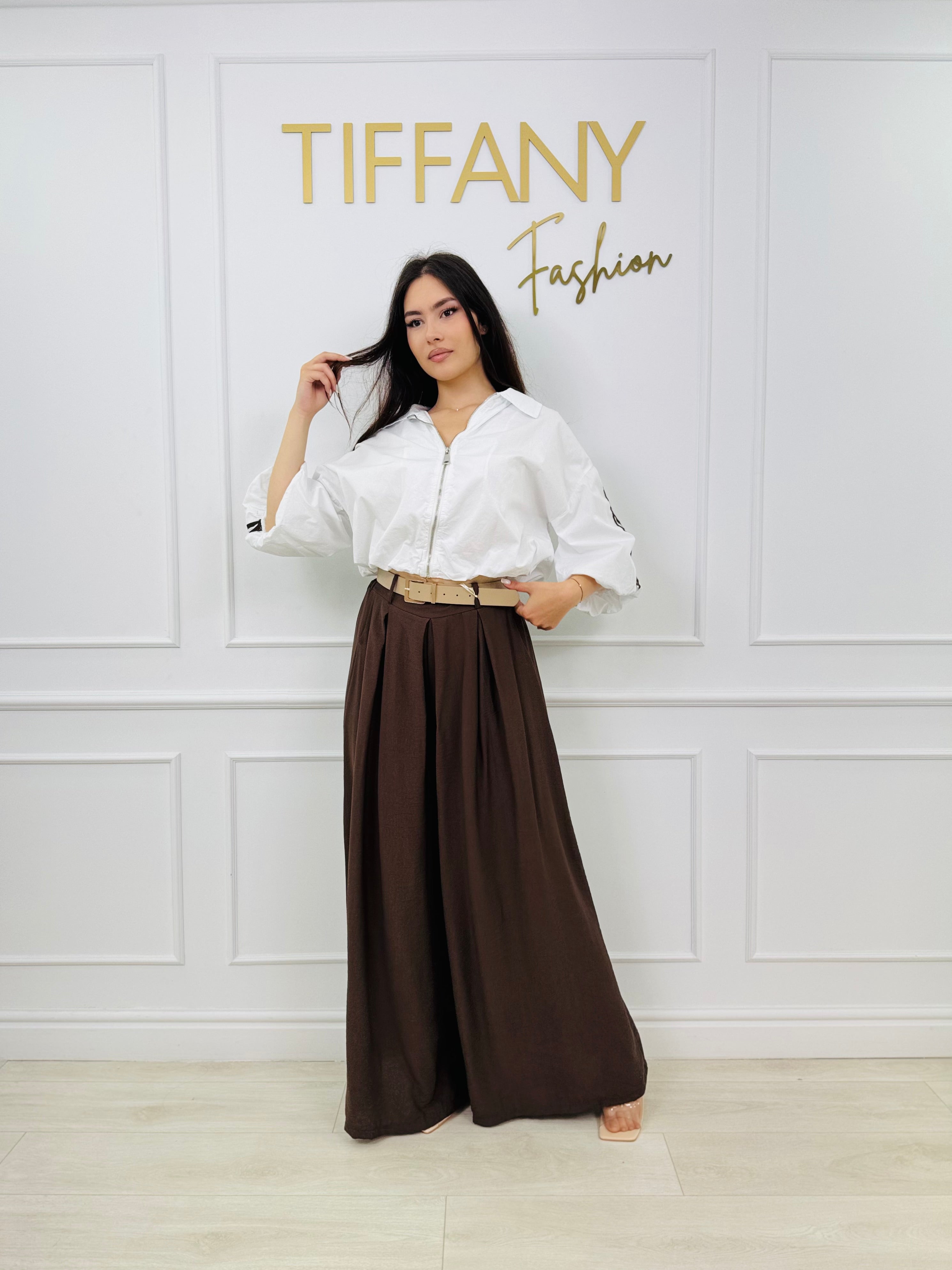 Pantaloni Sely Brown
