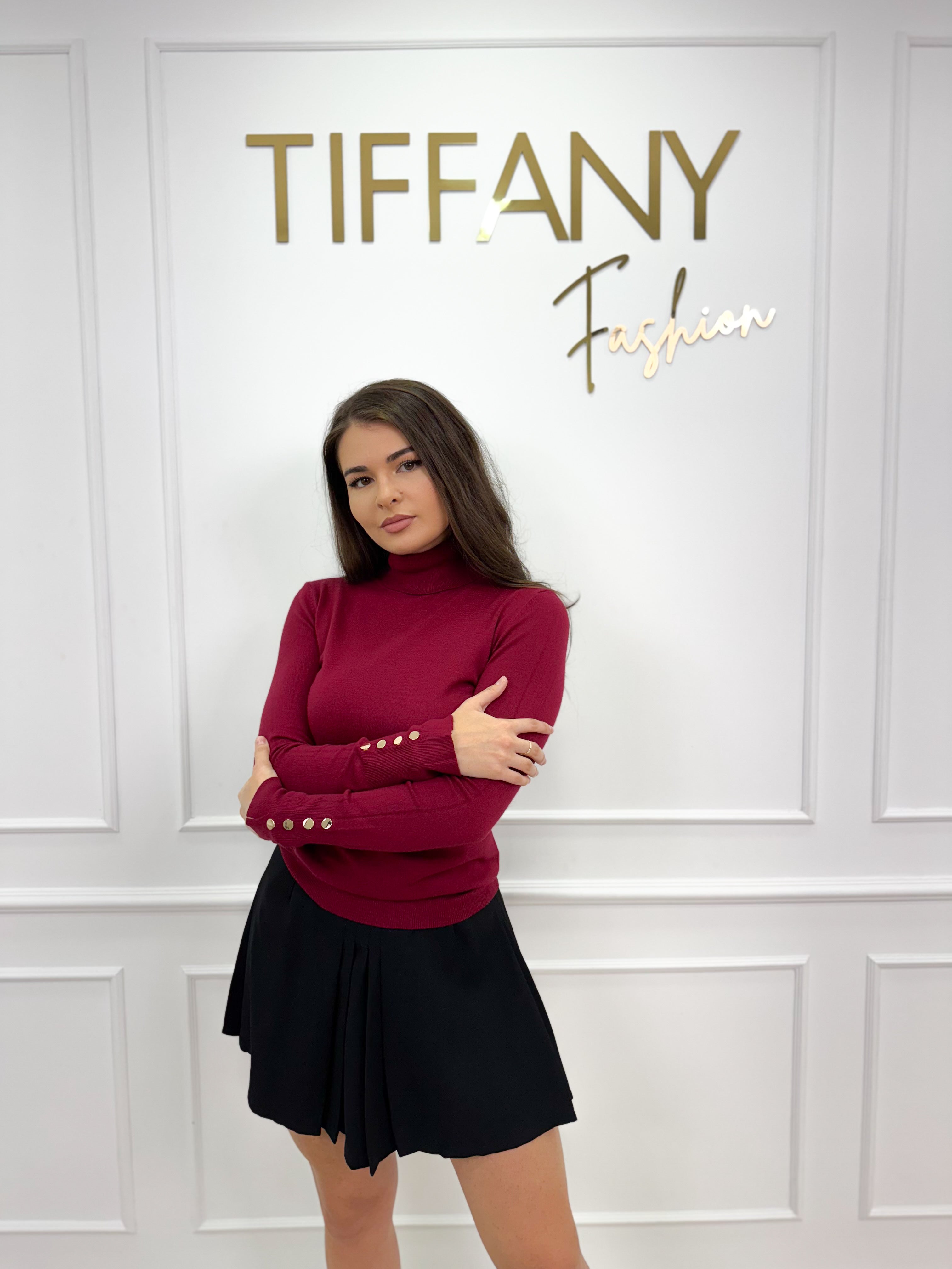 Bluza Fany Burgundy