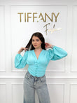 Bluza Vera Turcoaz