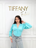 Bluza Vera Turcoaz