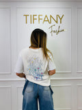 Tricou Heyy White