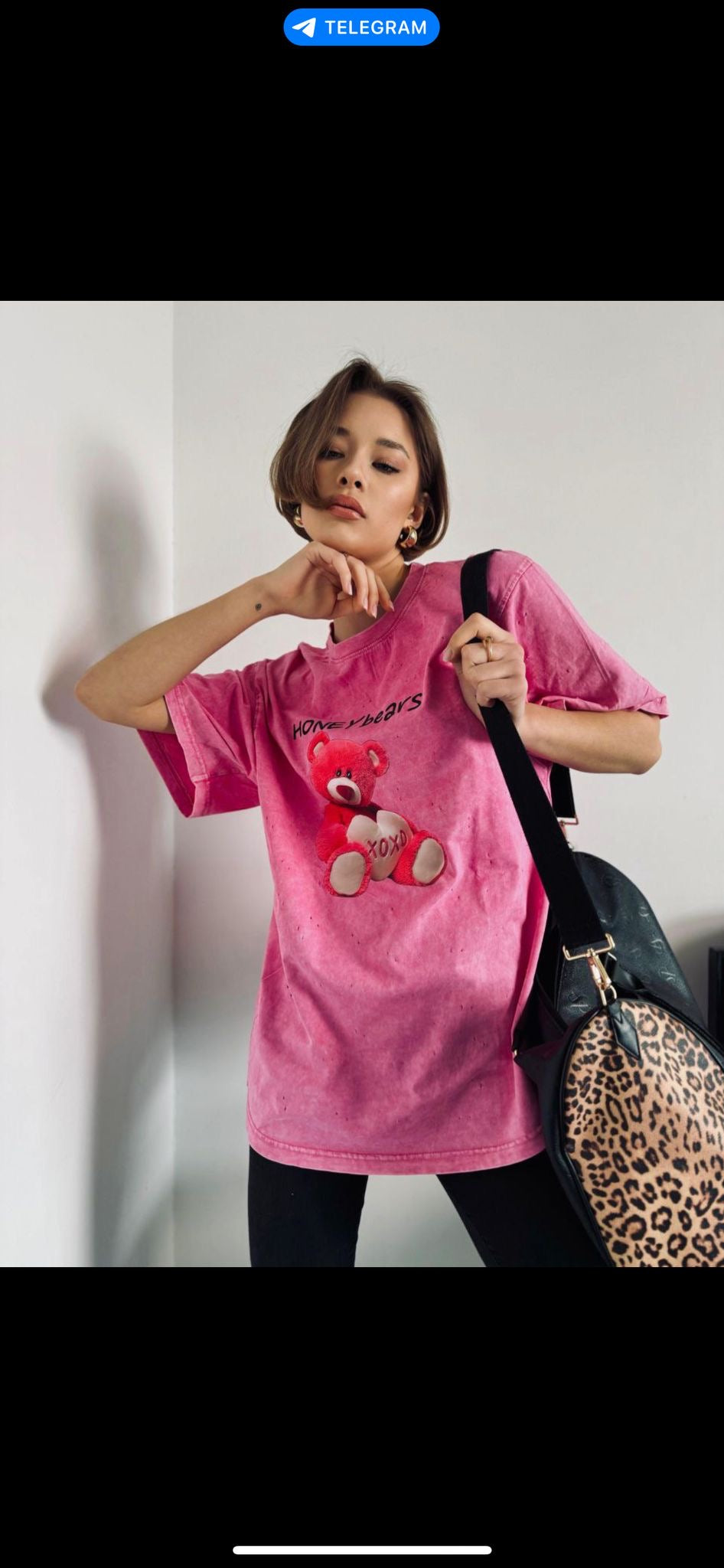 Tricou Honey Pink