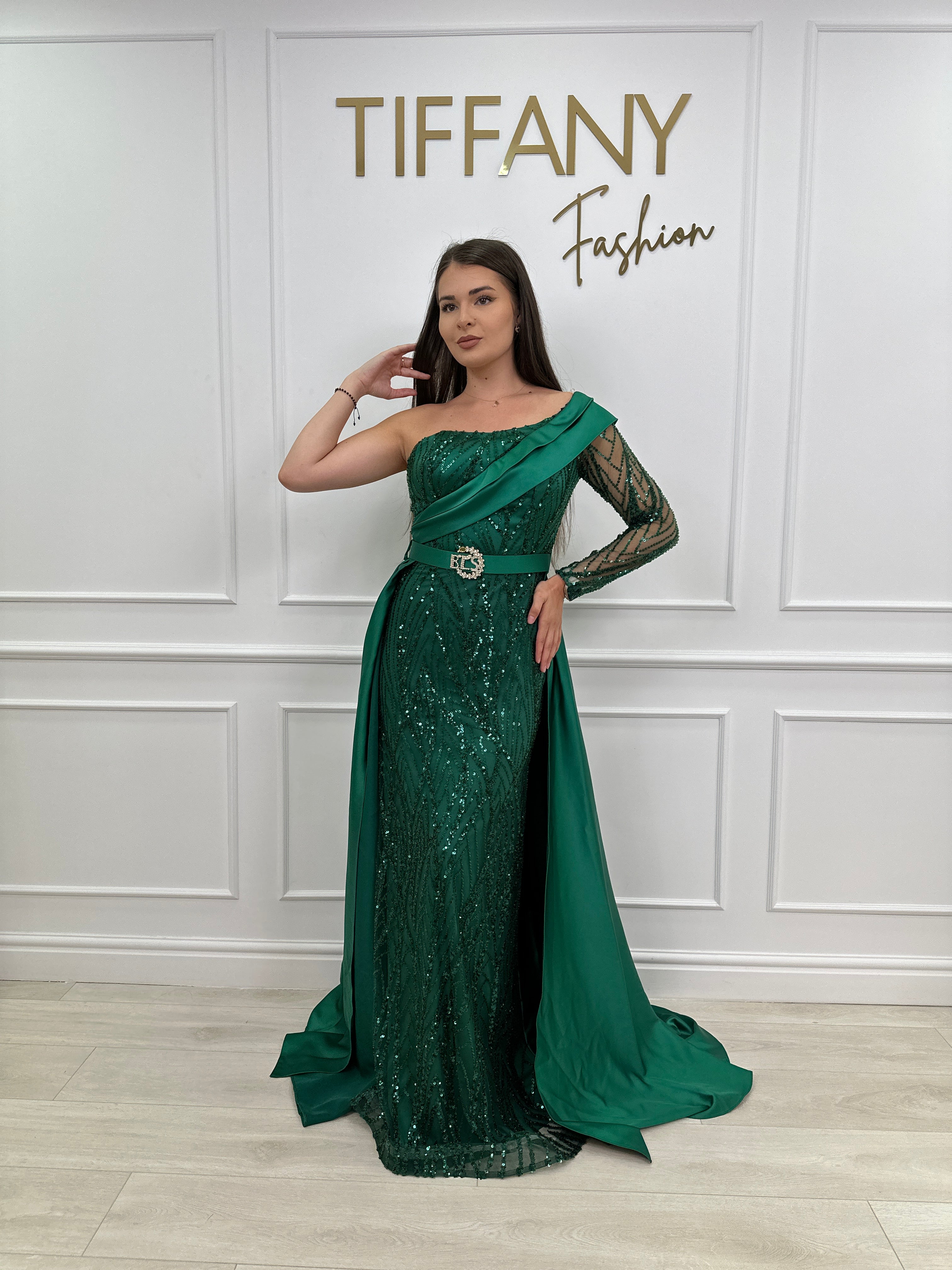 Rochie Isse Green