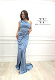 Rochie Mina Soft Blue