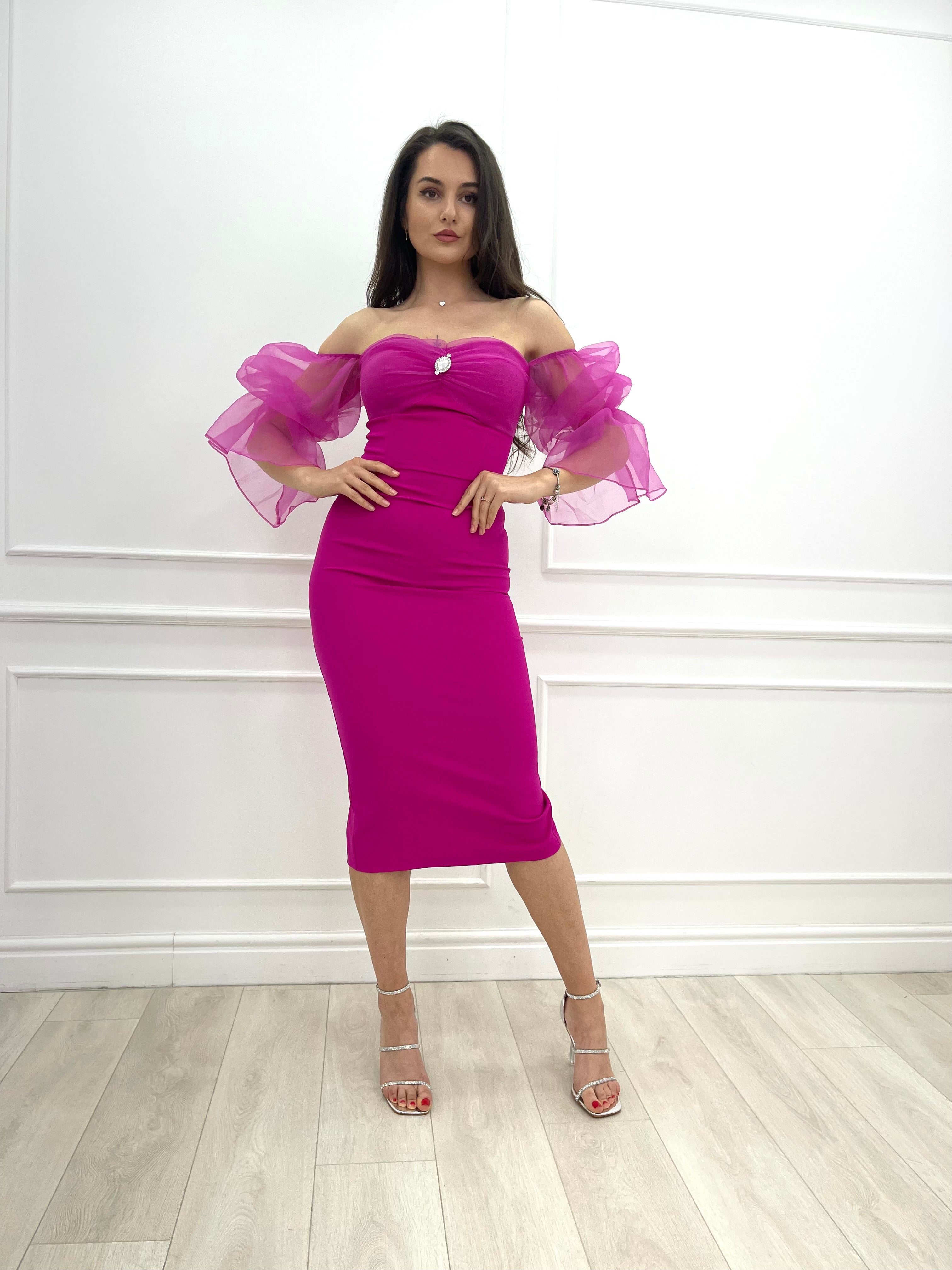 Rochie Dori Fuchsia