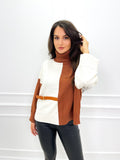 Bluza Kia White/Brown