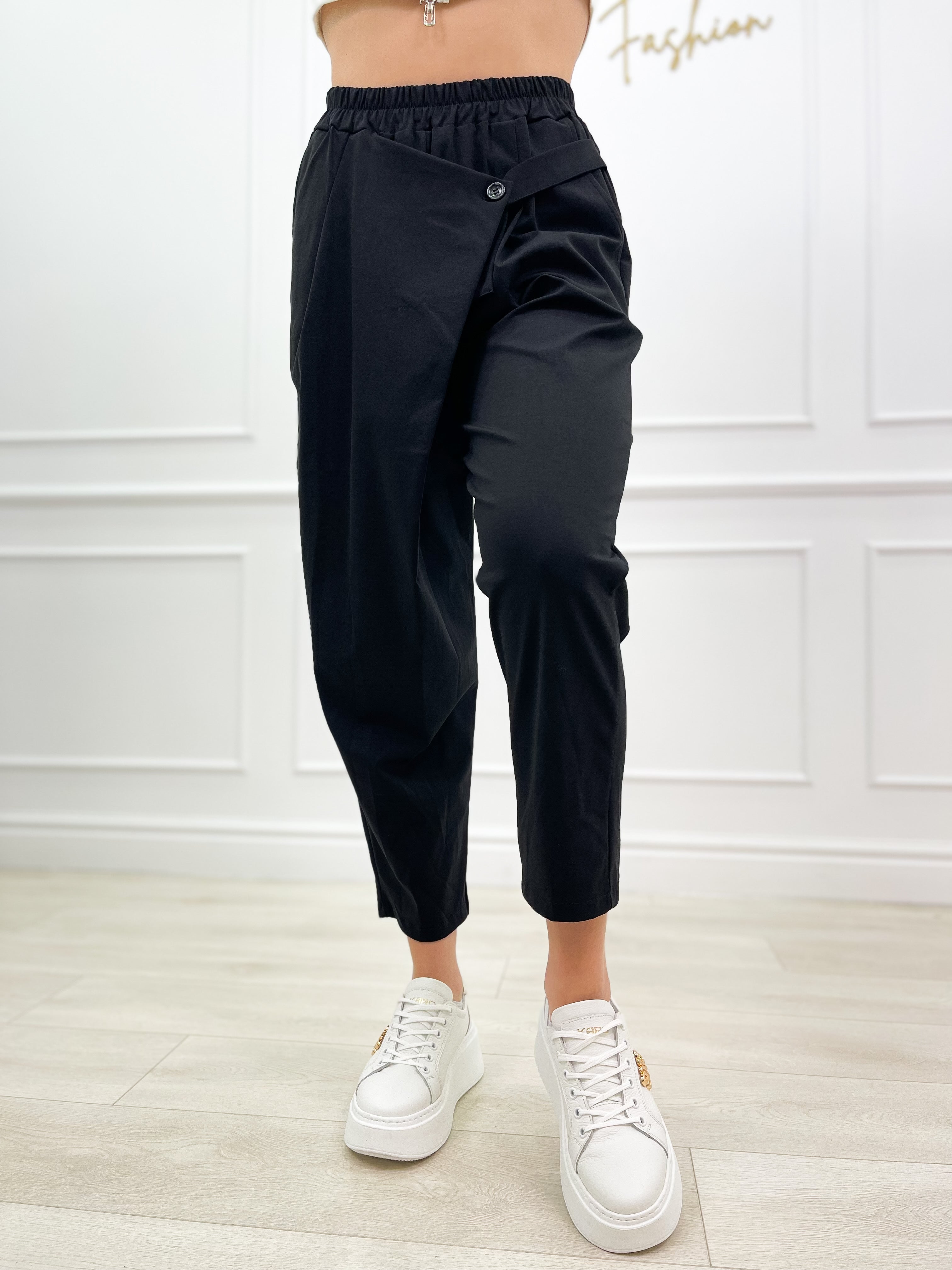 Pantaloni Lacky Black