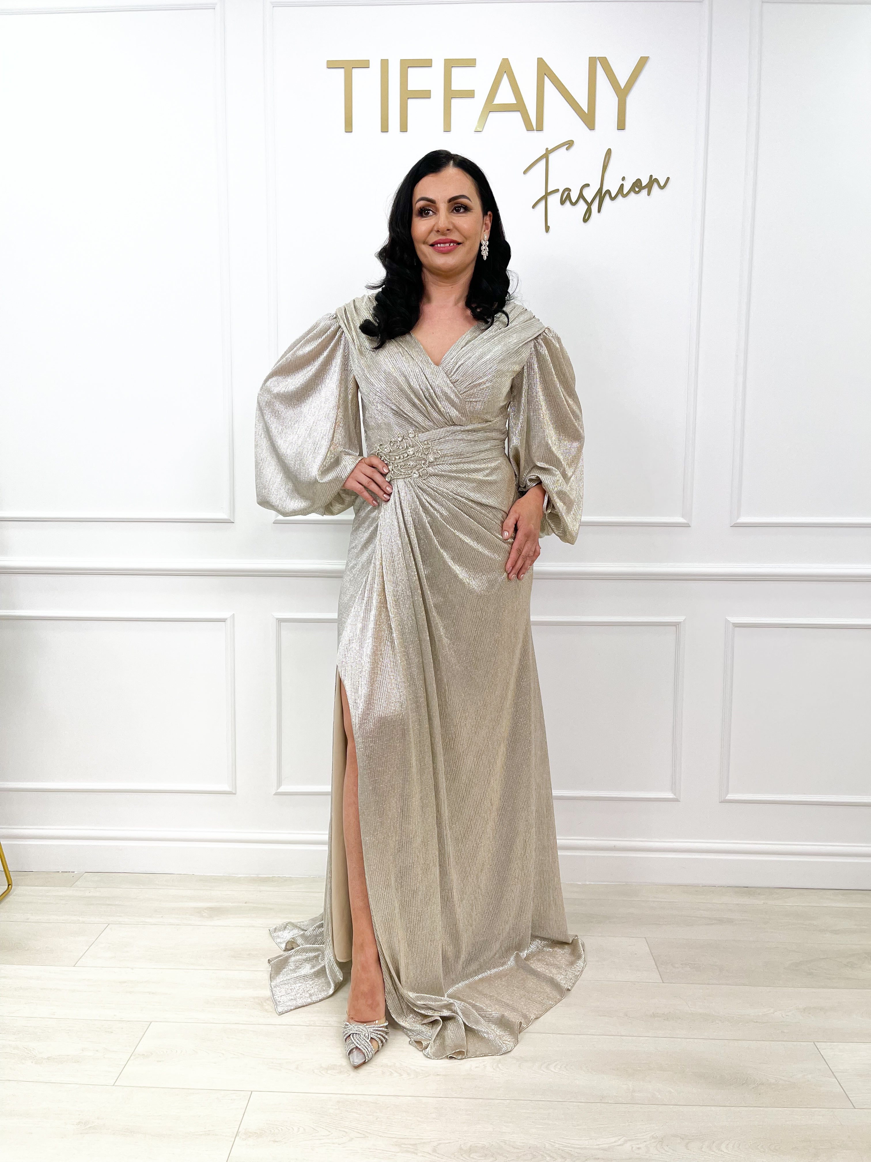 Rochie Alinka Gold