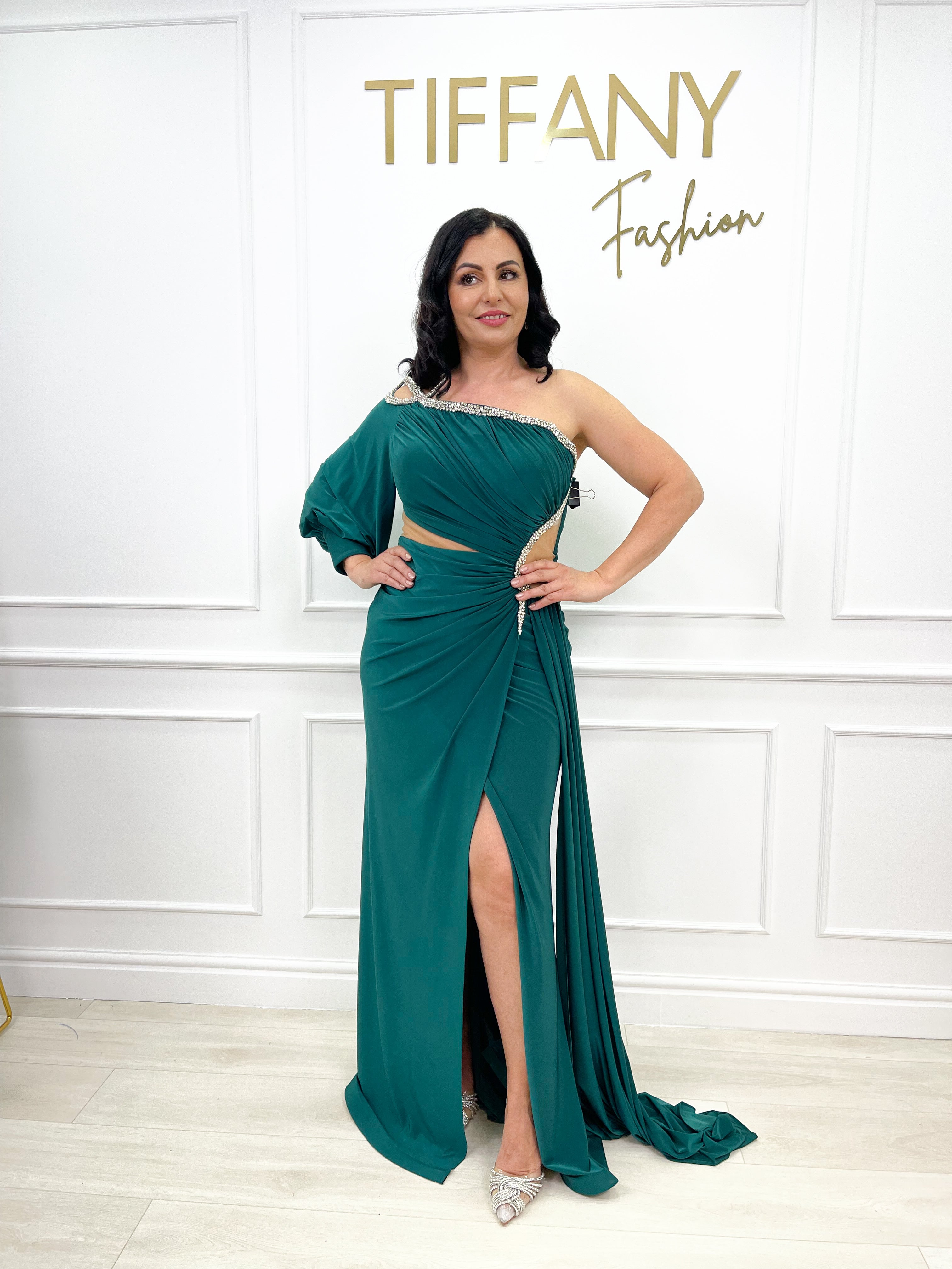 Rochie Verina Green