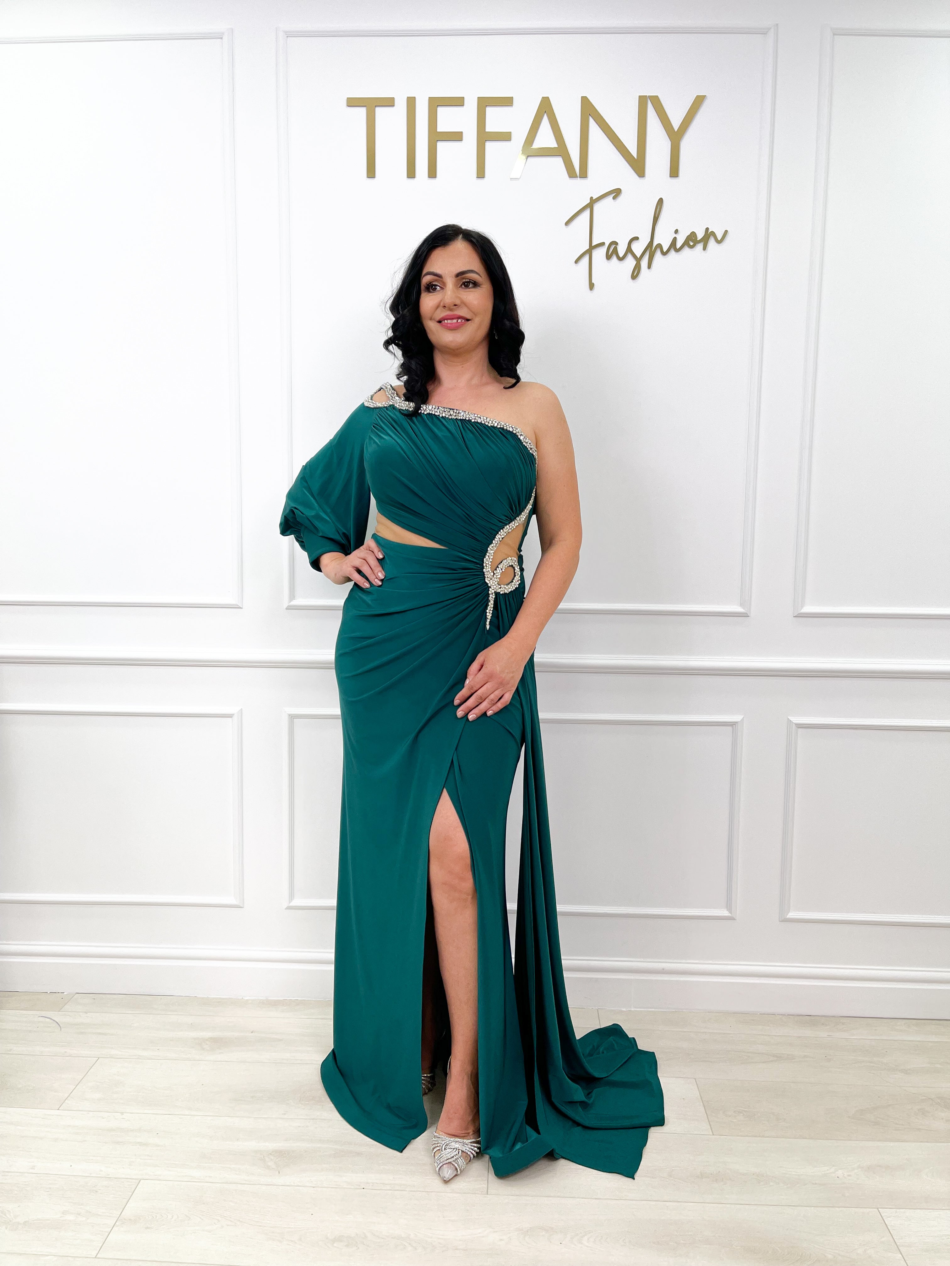 Rochie Verina Green