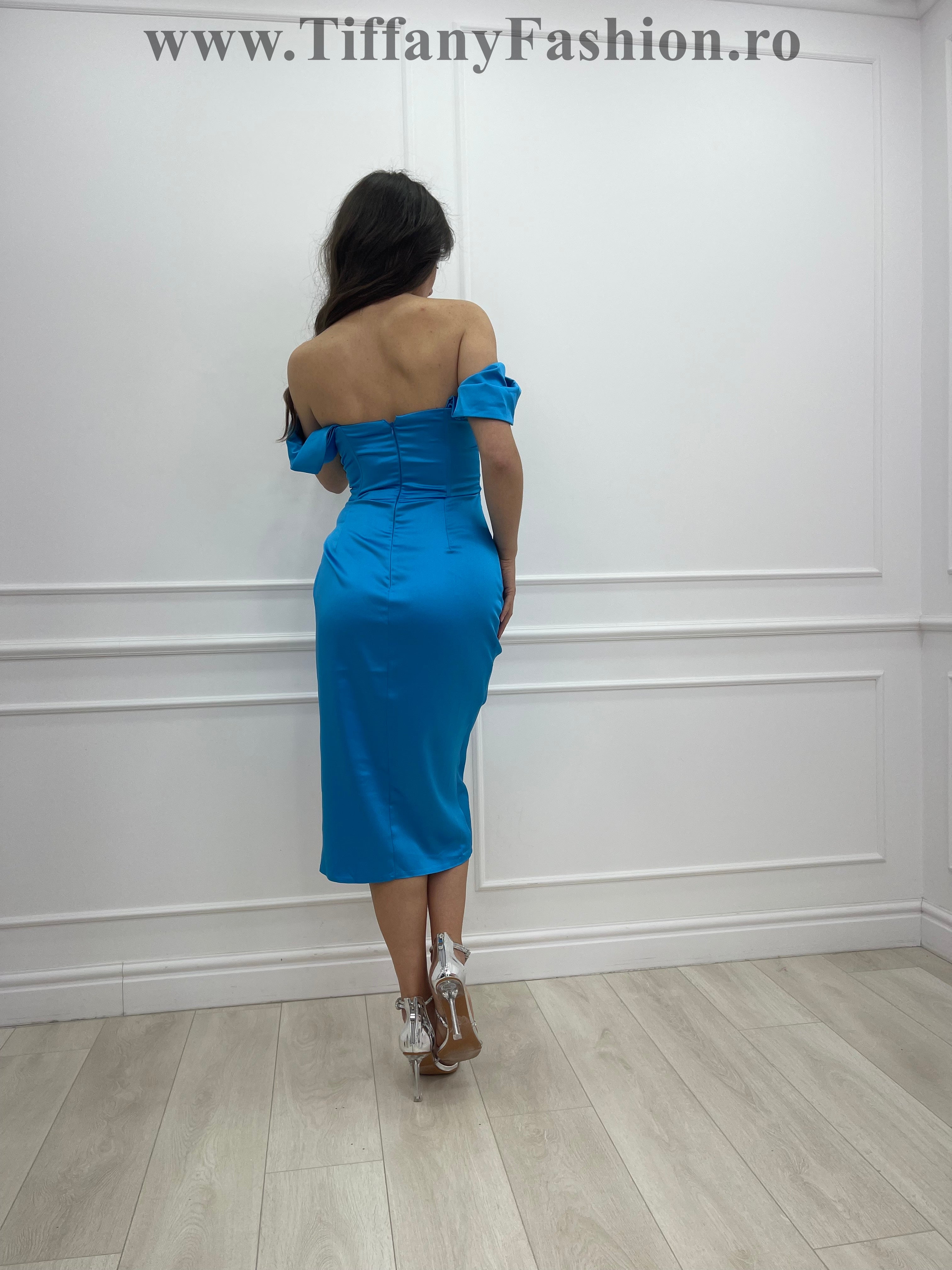 Rochie Rena Soft Blue