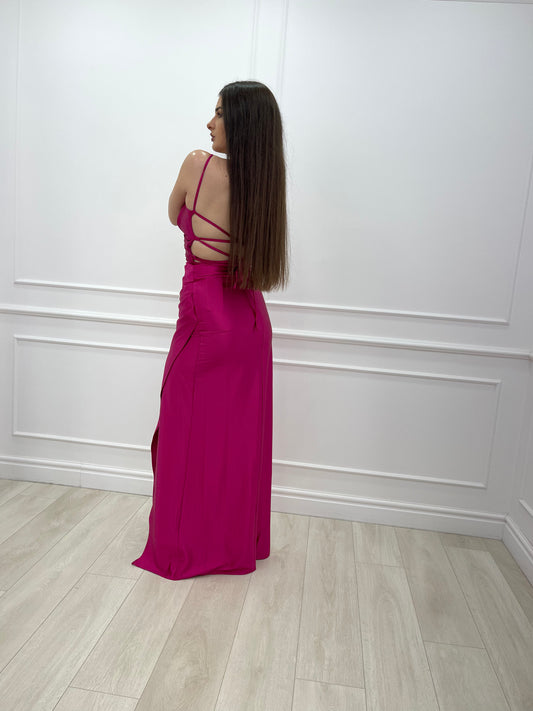 Rochie Elias Fuchsia