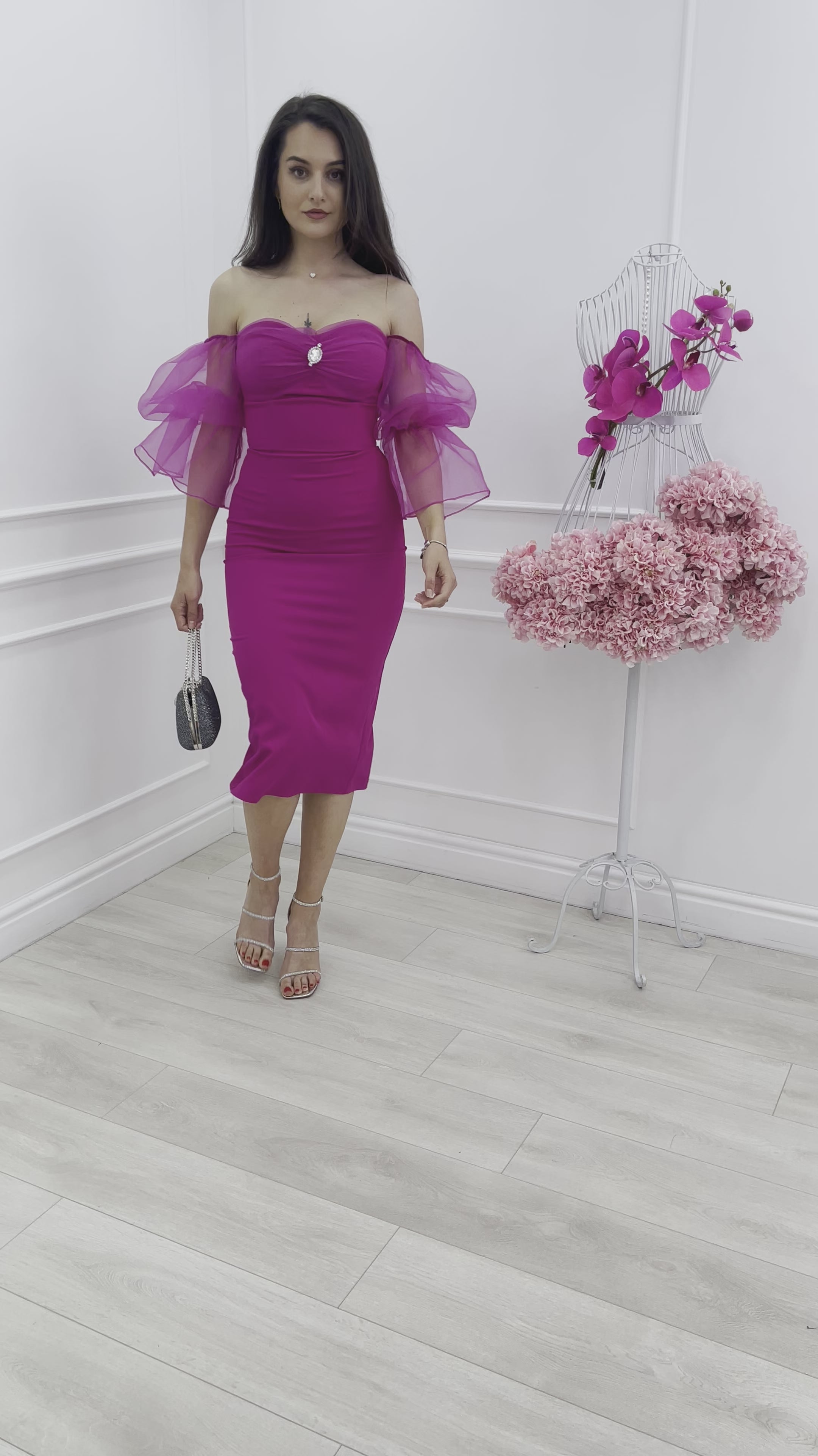 Rochie Dori Fuchsia