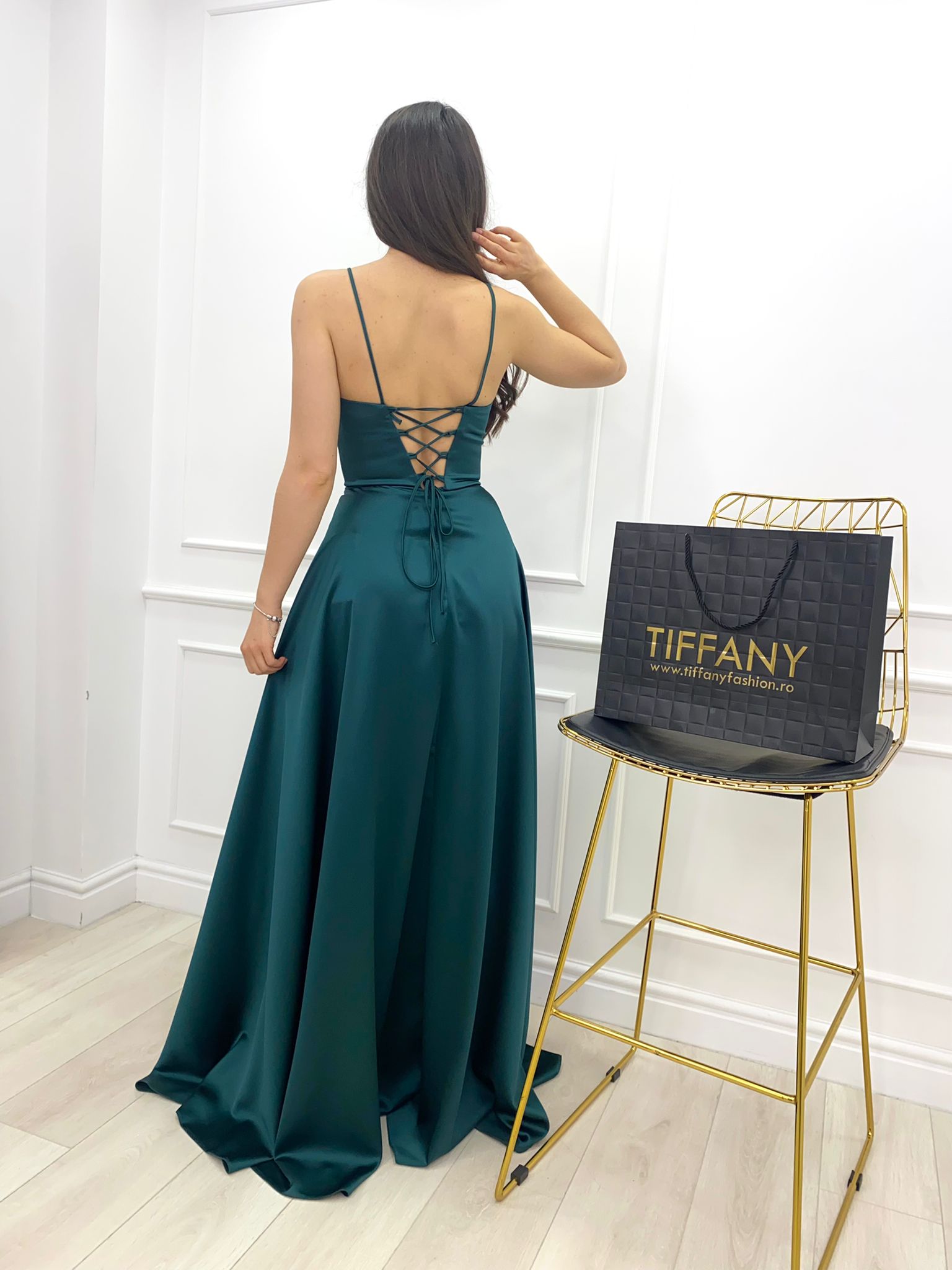 Rochie Delia Green
