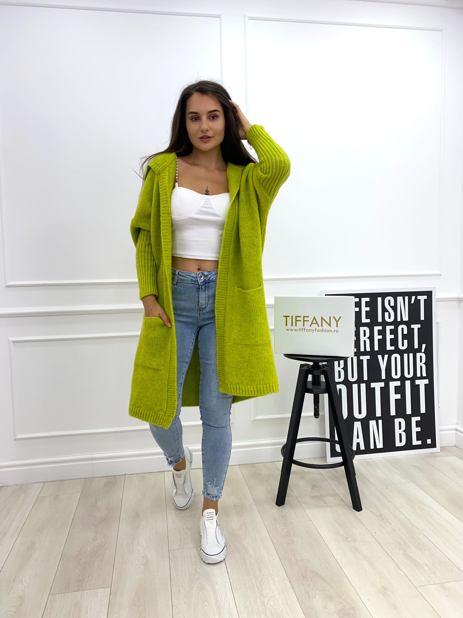 Cardigan Ina Soft Green