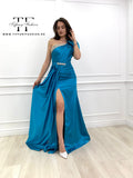 Rochie Ottilia Turcoaz